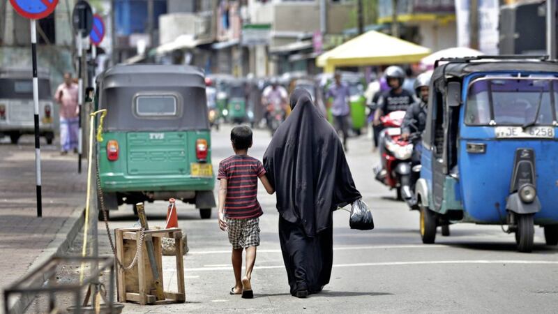 The government has banned all kinds of face coverings that may conceal people&#39;s identities, preventing Muslim women from veiling their faces. Picture by: Eranga Jayawardena/PA 