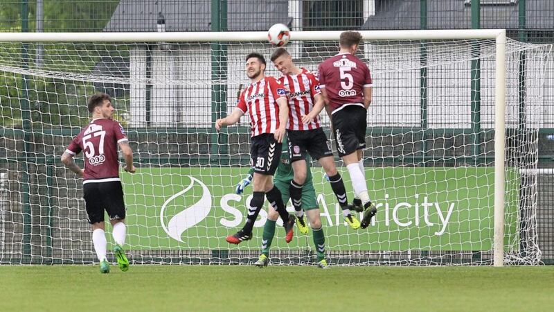 Harry Monaghan says he and his team-mates are well refreshed after their two-week break as they travel to face Bray Wanderers on Friday evening Picture by Margaret McLaughlin 