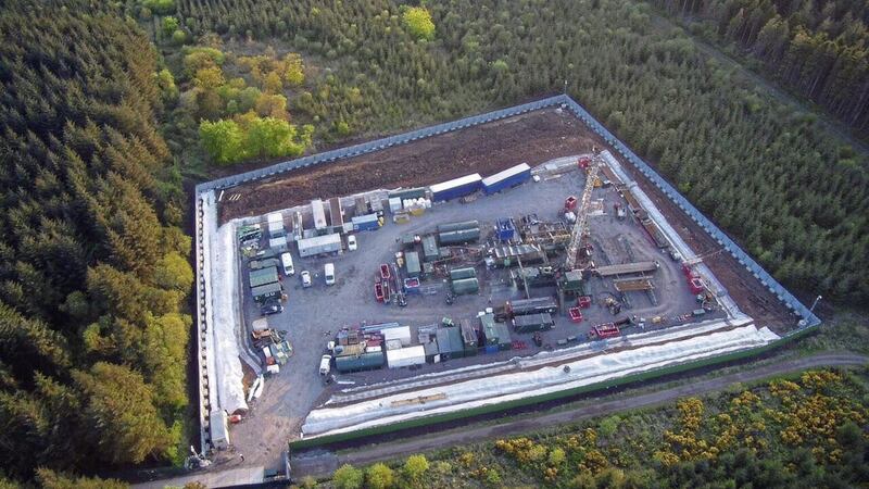 InfraStrata abandoned their exploratory oil drill at Woodburn Forest in June, after finding no oil. Picture by Richard Gilmore 