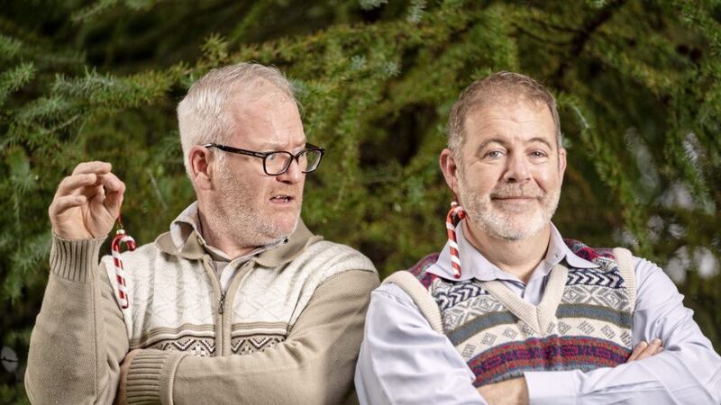 Conor Grimes and Alan McKee bring their new festive comedy, Grimes &amp; McKee&#39;s Christmas Album, to Belfast&#39;s Lyric Theatre 