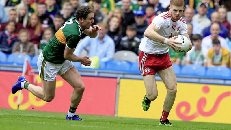 Cathal McShane needs to start this game if Tyrone have any chance of upsetting the odds against Kerry Picture: Philip Walsh. 