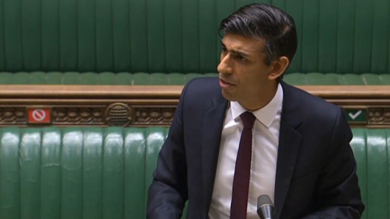 &nbsp;Chancellor of the Exchequer Rishi Sunak sets outs his Winter Economy Plan to MPs in the House of Commons, London.