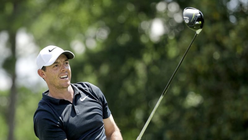 Rory McIlroy shot an opening round of 72 at Quail Hollow