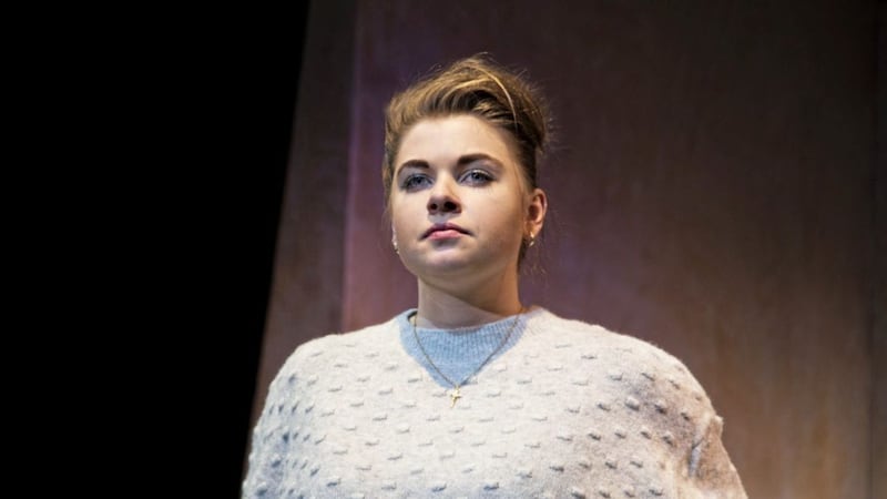 Juliette Crosbie plays the title role in the Hunger Strike play Norah 