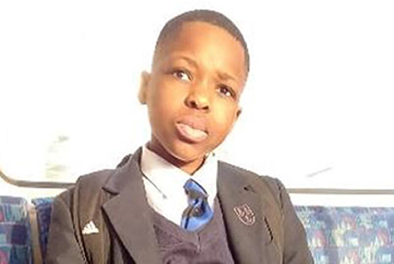 Daniel Anjorin, 14, died in the incident in Hainault, east London, on Tuesday