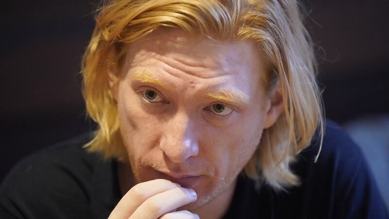 Domhnall Gleeson launched Bewley’s Big Coffee Morning Social for Hospice at Bewley’s Cafe in Dublin (Niall Carson/PA)