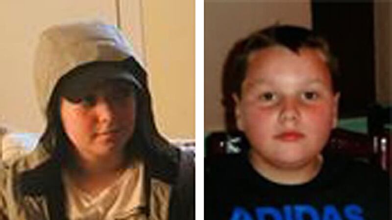 Missing: Olivia Bryson 14, and Leon Williamson, 12&nbsp;