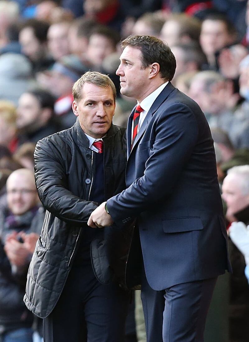 Brendan Rodgers and Malky Mackay