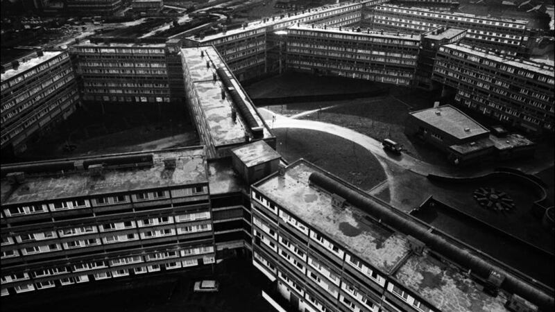 Divis flats, Belfast in 1982 