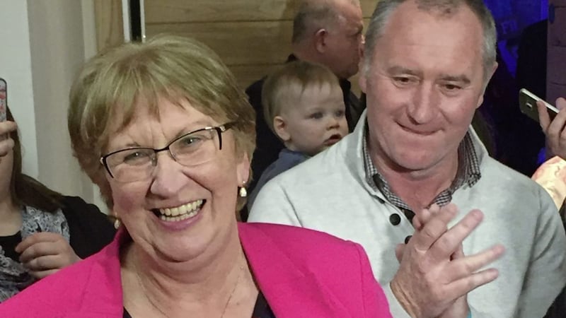 Dolores Kelly made an epic political comeback by being re-elected in Upper Bann, just nine months after losing her seat for the SDLP 