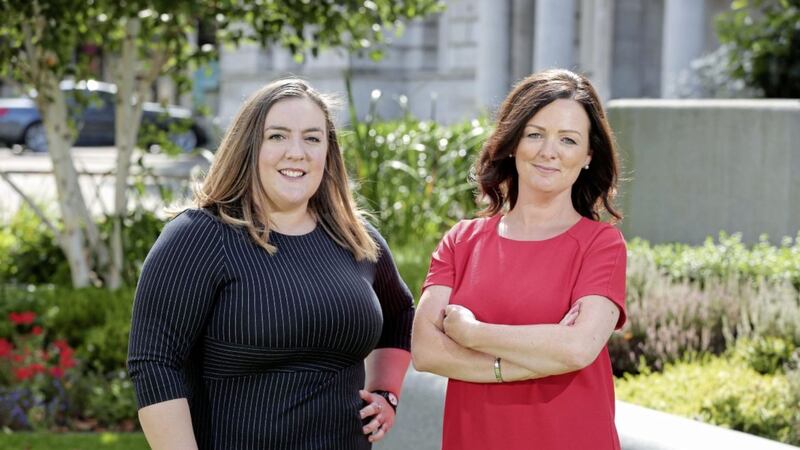 Ulster Bank business growth enablers Cara Taylor and Lisa McCaul 