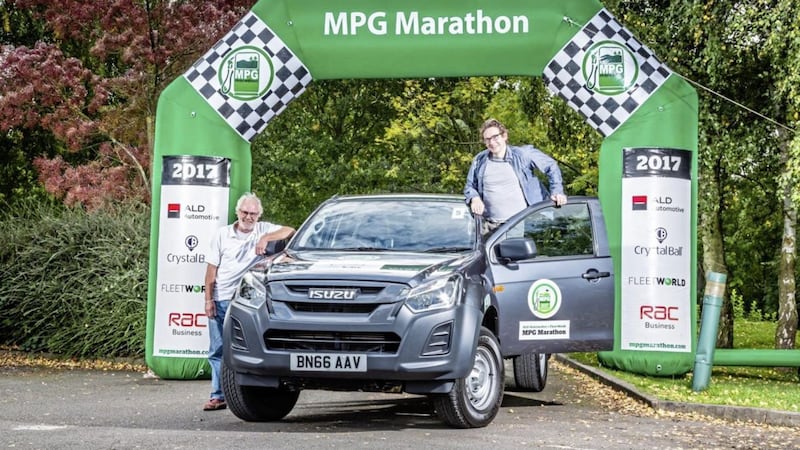 &nbsp;The Isuzu D-Max triumphed in the light commercial vehicle category of the MPG marathon