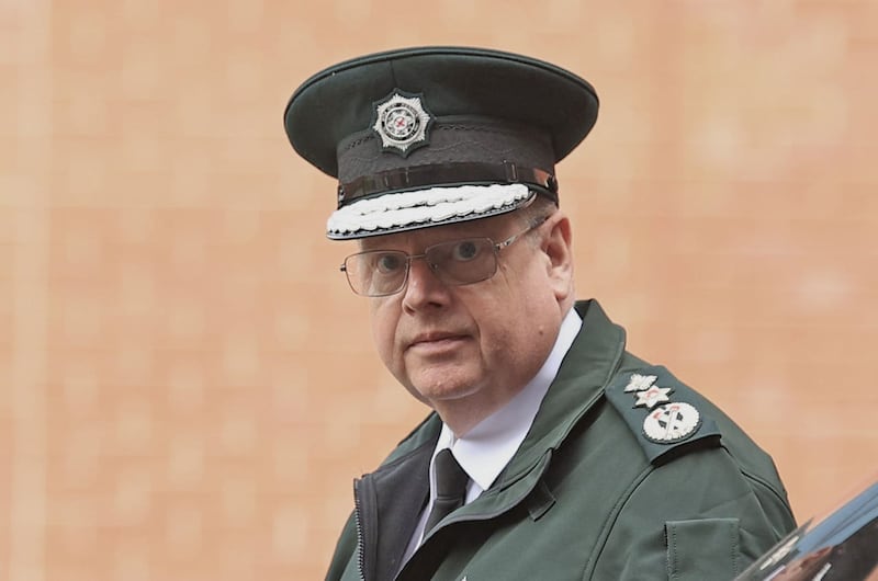 Former PSNI chief constable Simon Byrne
