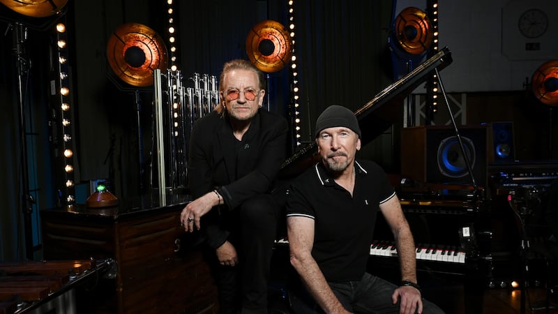 The singer has recorded a session for BBC Radio 2’s Piano Room alongside The Edge.