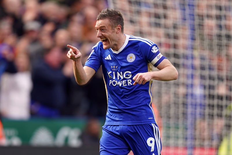 Jamie Vardy’s goal capped Leicester’s win