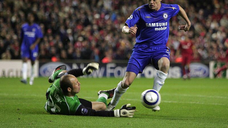 Former Ireland international Damien Duff signed for Chelsea in July 2003 &nbsp;