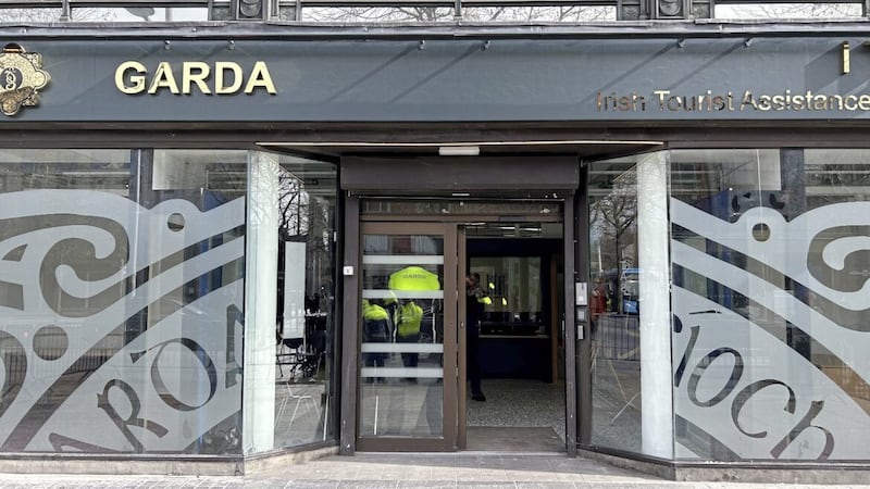 The exterior of the new Garda Station on O&#39;Connell Street in Dublin 