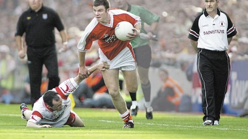 &nbsp;Ronan Clarke emerged as a major force for Armagh en route to their 2002 All-Ireland title success. Picture by Ann McManus
