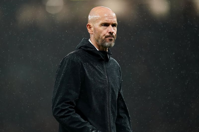 Erik ten Hag's Manchester United have lost four times in the league already this season (Martin Rickett/PA)