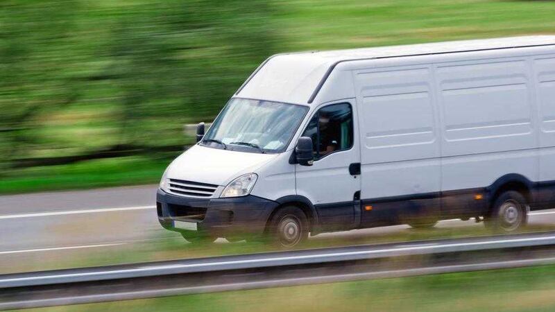 A white van delivering goods is becoming an increasingly common sight on Northern Ireland&#39;s roads and motorways 