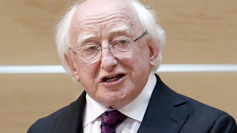President Michael D Higgins has expressed his sympathies following the fatal fire in a London tower block. File picture by Jane Barlow, Press Association 
