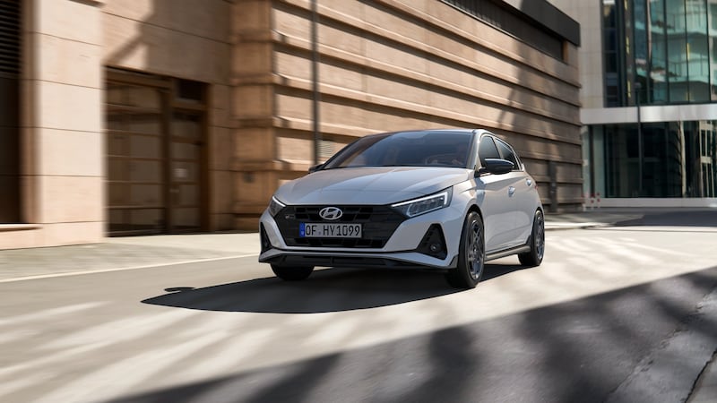 The i20 N-Line S will be available to order from April 11 with deliveries expected later this year. (Credit: Hyundai news UK)