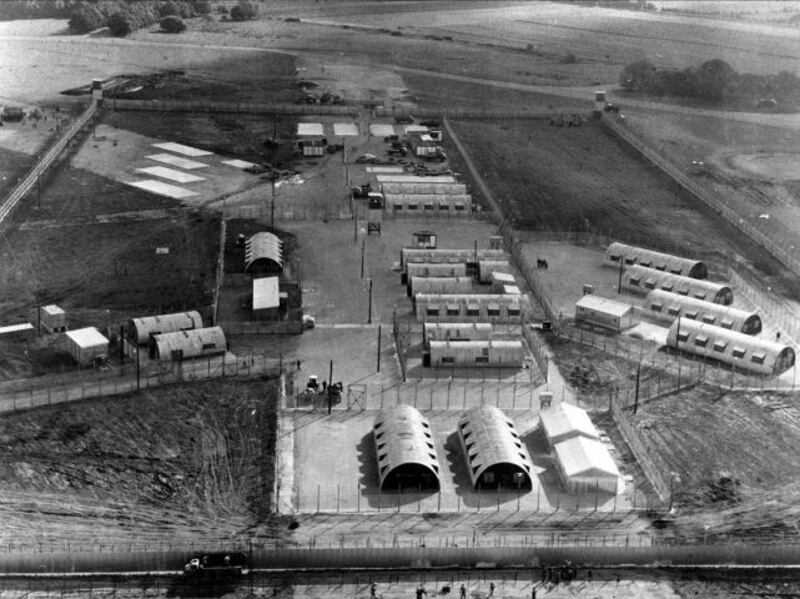 The Long Kesh internment camp