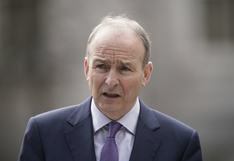 Micheal Martin said the government is committed to making a decision on a future funding model for RTE before the summer