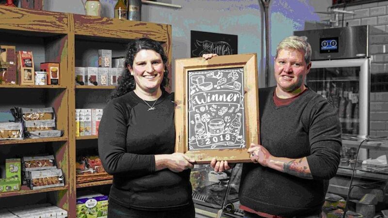 Lecturer, Alanagh Chipperfield and butcher, Ilse van Staden have been crowned best up and coming artisan 2018 for their biltong by BBC Two&rsquo;s Top of the Shop 