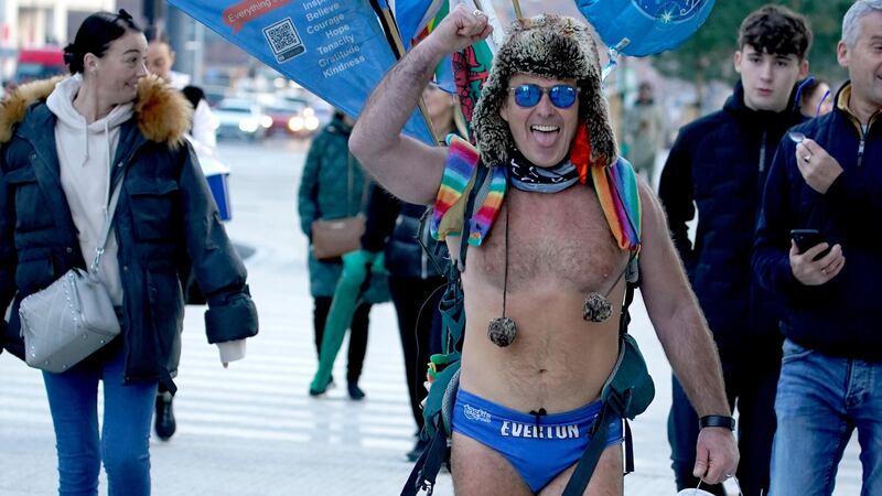 Everton fan Michael Cullen, more commonly known as Speedo Mick, plans to hang up his trunks for good after one last challenge.