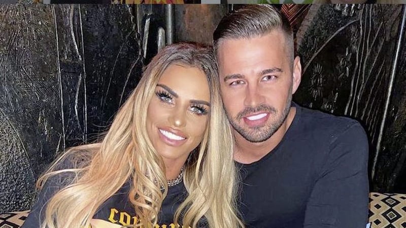 Katie Price and Carl Woods are getting married. Picture from Instagram