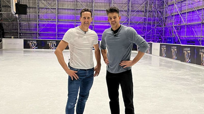 His skating partner Vanessa Bauer has tested positive for Covid-19.