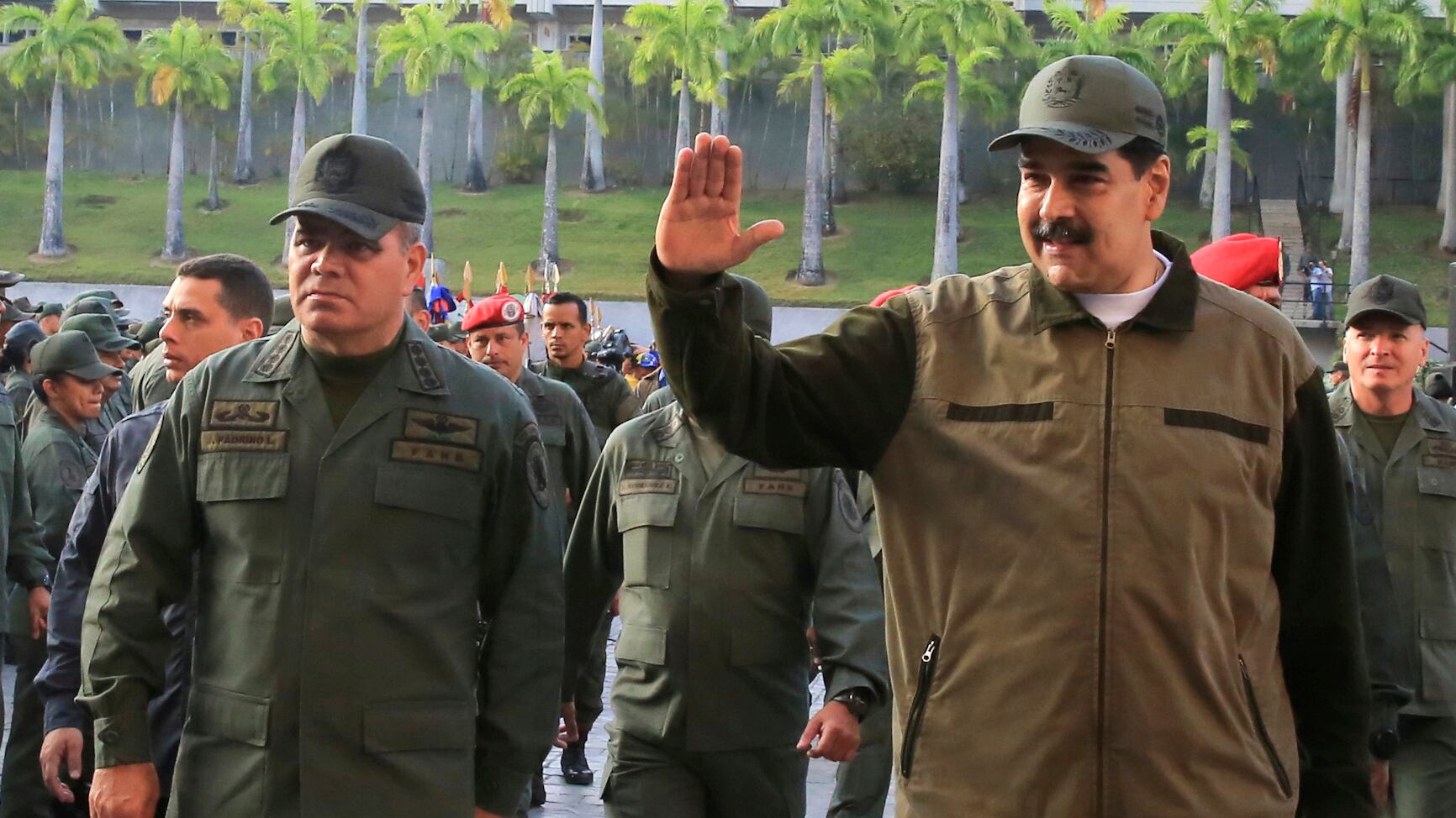 Nicolas Maduro, right, is the president of Venezuela (Jhonn Zerpa/Miraflores Press Office via AP File)