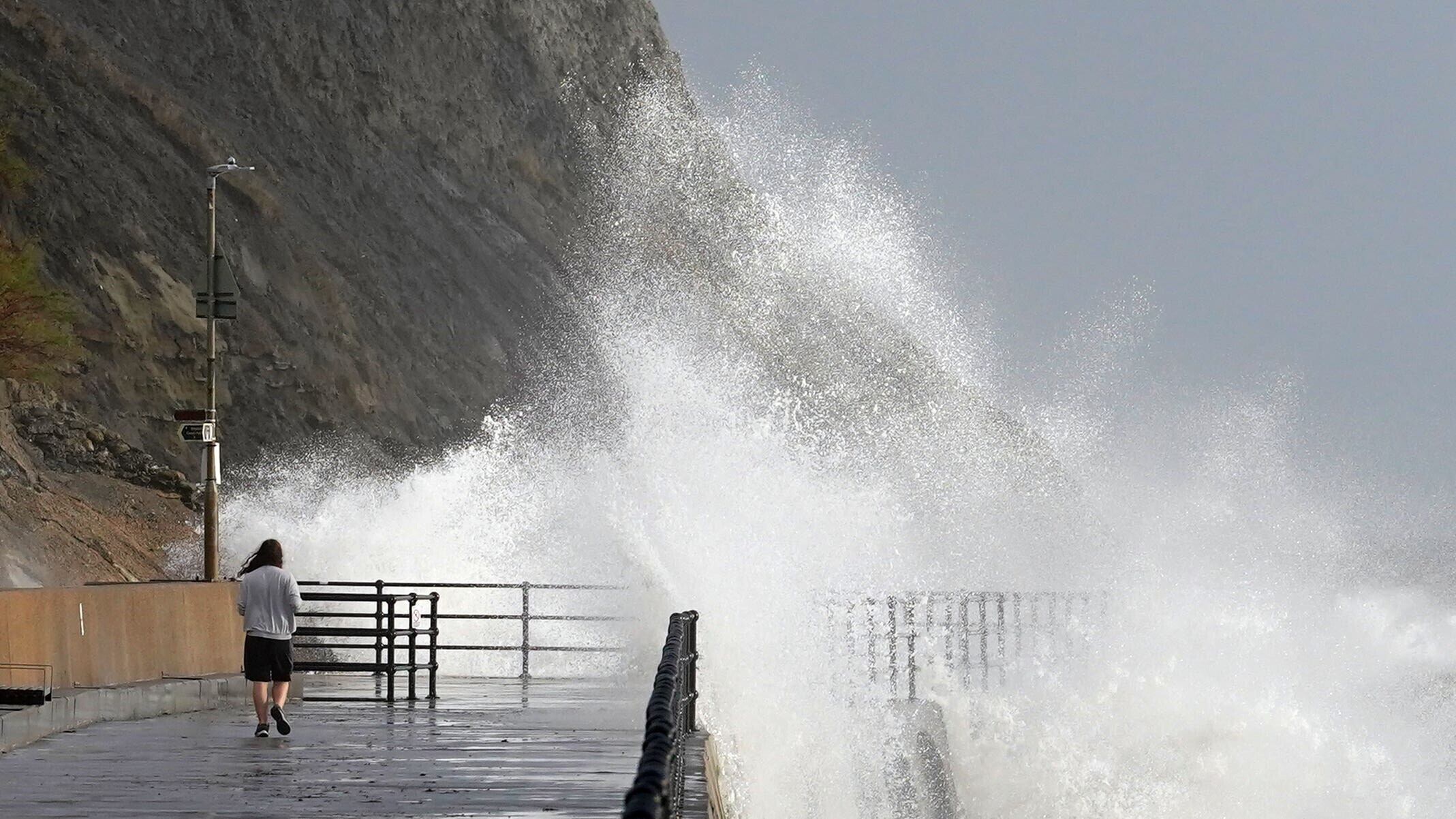 A thunderstorm warning has come into effect for southern England (Gareth Fuller/PA)