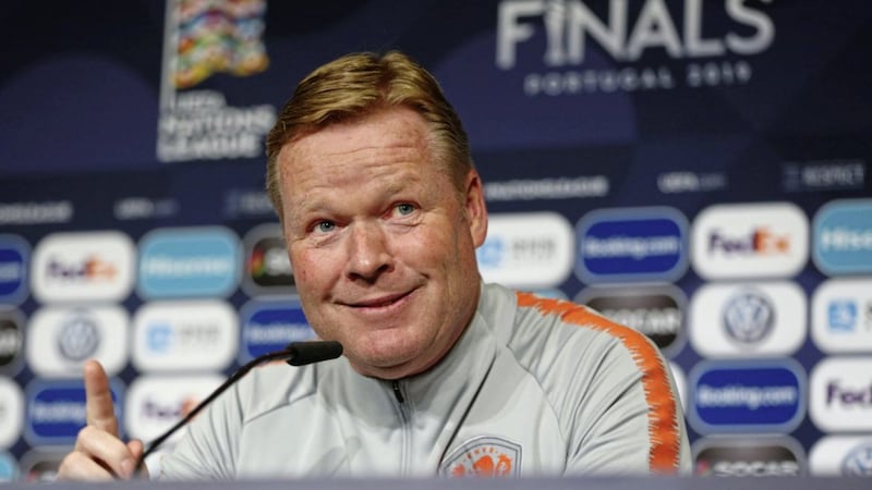 Netherlands boss Ronald Koeman described Northern Ireland as &#39;terrible to watch&#39; after their Euro 2020 qualifier win in Rotterdam. Picture by Pacemaker 