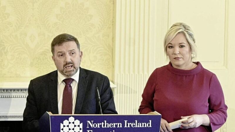 Michelle O&#39;Neill had previously criticised Robin Swann&#39;s decision to &#39;unilaterally&#39; call on the Ministry of Defence to provide Covid-19 assistance. 