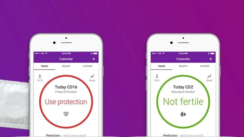 The Natural Cycles app, a birth control smartphone app 