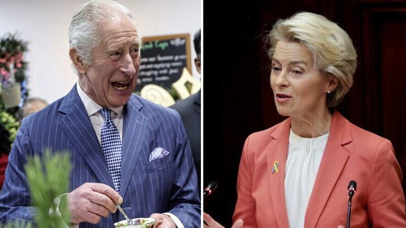 King Charles will meet Ursula von der Leyen at Windsor Castle today