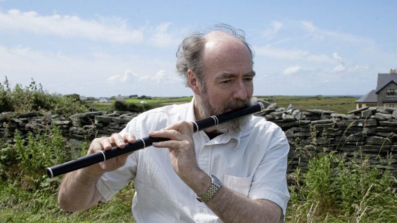 Armagh musician Fintan Vallely &ndash; &#39;There was something very exciting&#39; about the fact that there were only three flute players in the north when he started out. Picture by Nick Lethert 
