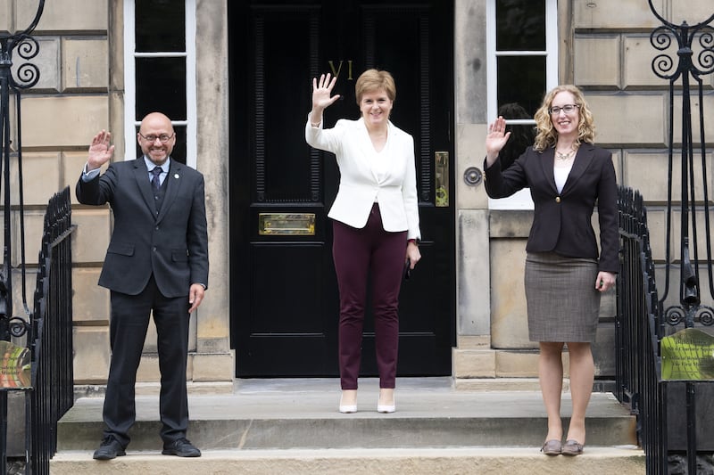 Nicola Sturgeon was first minister when the deal was forged