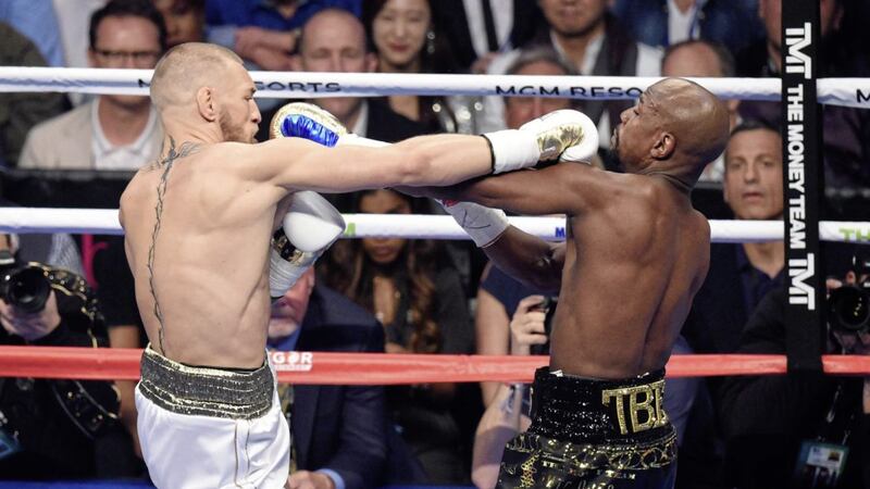 Floyd Mayweather&#39;s defeat of Conor McGregor saved Ladbrokes from a bloody nose, the bookmaker said 