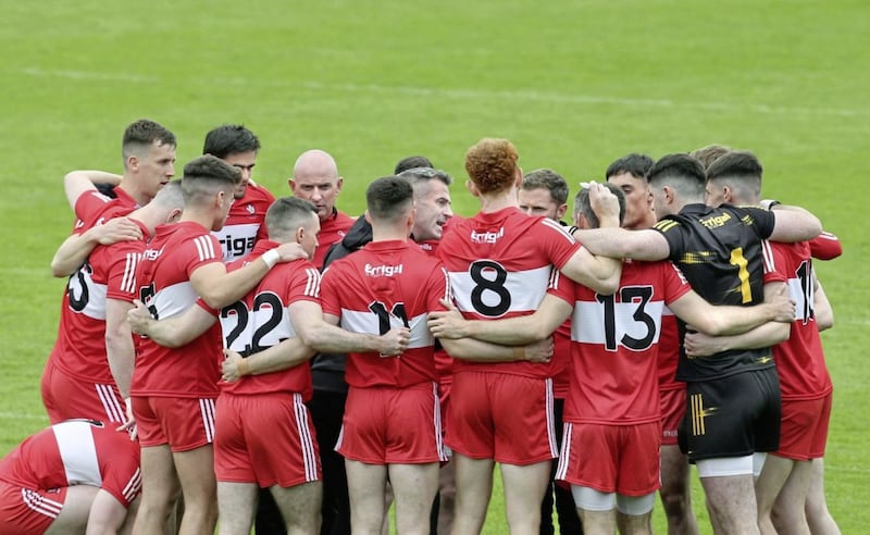 Derry are huge favourites going into their game but Clare will present them with a lot of questions Picture: Margaret McLaughlin. 