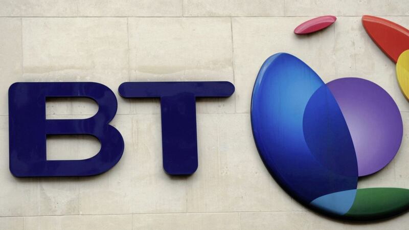 BT has revealed a 4 per cent drop in quarterly earnings 