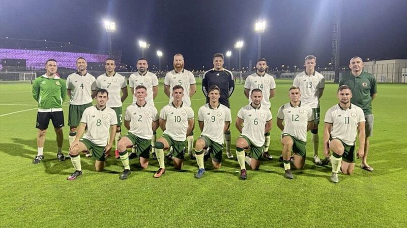 Ireland have beaten Japan, Malaysia, USA and Somalia on the way to the last eight of the Community World Cup, with Algeria standing between them and a semi-final spot 