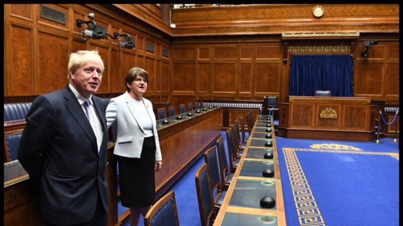 &nbsp;Arlene Foster said Brexit and the Withdrawal Agreement would also be on the cards when she meets with Boris Johnson.<br />&nbsp;