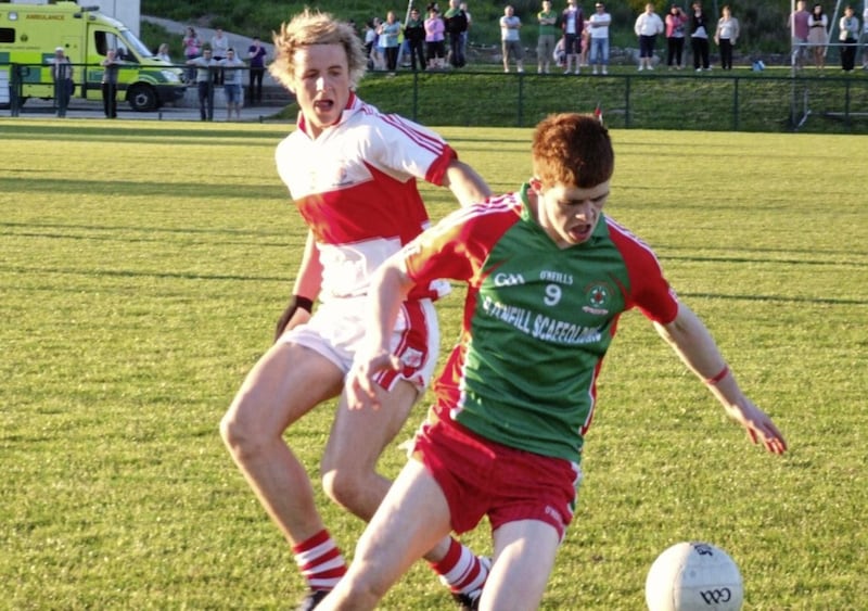 Young Cathal McShane starting to flourish with Owen Roe minors in 2013 