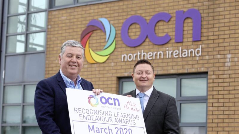 Peter Shields, Operations Manager - Employment &amp; Training at Action Mental Health and Martin Flynn, CEO Open College Network NI 