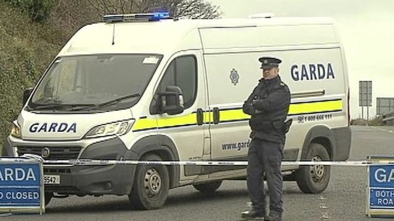 Two men died in the crash on the Newry Road near Carlingford. Picture by RT&Eacute; 