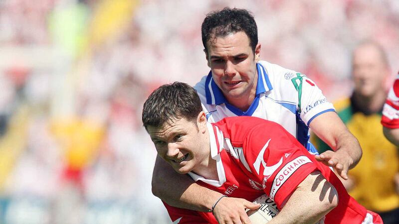 Enda McGinley, pictured during his playing days with Tyrone, has criticised the GAA over the Tiern&aacute;n McCann case