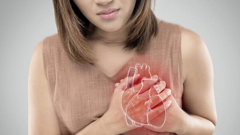 Angina causes breathlessness and chest pain as a result of fatty build-ups in the major blood vessels reducing blood flow to the heart. 